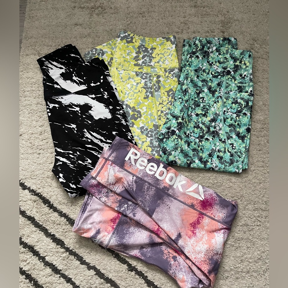 4 sets of LARGE leggings